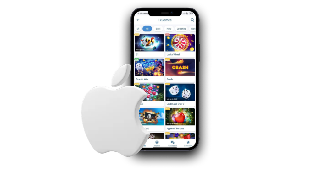 1xBet casino app for iOS users